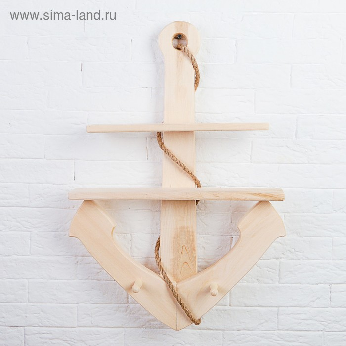 Вешалка Вешалка "Якорь" 60х50х10 см