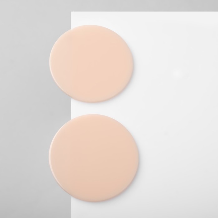 Серьги акрил &laquo;Атмосфера&raquo; соло, цвет бежевый