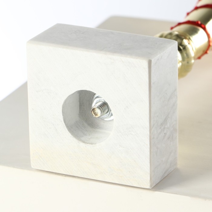 Кубок 140C, наградная фигура, золото, подставка камень, 28&times;13.5&times;6 см