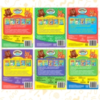 Обучающие книги «Полный годовой курс. Серия от 1 до 2 лет», 6 книг по 16 стр., в папке Обучающие книги «Полный годовой курс. Серия от 1 до 2 лет», 6 книг по 16 стр., в папке