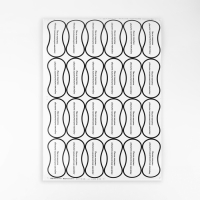 Гигиенические наклейки для трусиков, 96 шт, 5 × 11 см, цвет прозрачный Гигиенические наклейки для трусиков, 96 шт, 5 × 11 см, цвет прозрачный