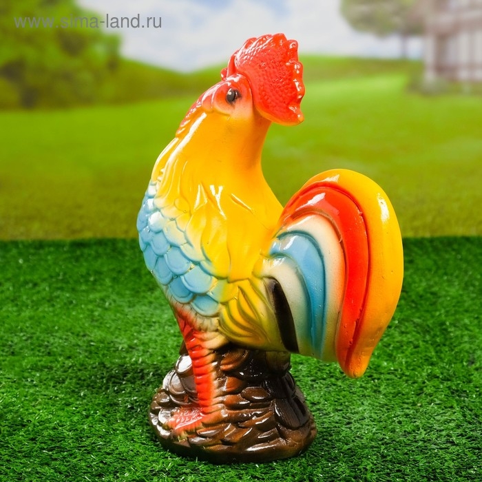 Садовая фигура "Петух Петя" 29см