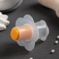 Плунжер кондитерский для заполнения начинкой выпечки Доляна, 6,5×4,5×3 см, цвет МИКС Плунжер кондитерский для заполнения начинкой выпечки Доляна, 6,5×4,5×3 см, цвет МИКС