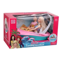 Катер для кукол &laquo;Морская прогулка&raquo; с набором кукол