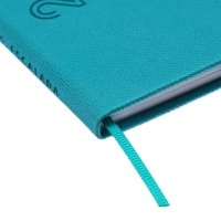 Еженедельник датированный 2025 года, 85х145 мм, 64 листа ESCALADA, твердая обложка из искусственной кожи, блинтовое тиснение, блок 70 г/м², бирюзовый Еженедельник датированный 2025 года, 85х145 мм, 64 листа ESCALADA, твердая обложка из искусственной кожи, блинтовое тиснение, блок 70 г/м², бирюзовый