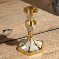 Подсвечник 13 см, латунь