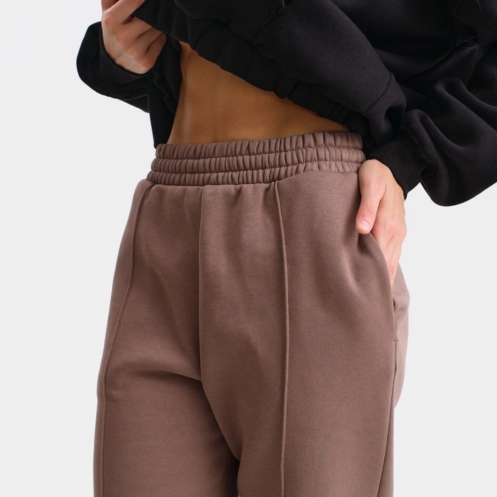 Брюки женские, цвет кофе, размер 44 Брюки женские, цвет кофе, размер 44