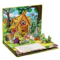 Книжка-панорамка &laquo;Теремок&raquo;, Афанасьев А. Н.