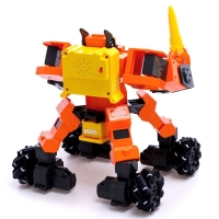 Робот радиоуправляемый «Дрифтер», световые и звуковые эффекты, работает от батареек, цвет оранжевый Робот радиоуправляемый «Дрифтер», световые и звуковые эффекты, работает от батареек, цвет оранжевый