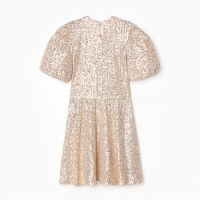 Платье нарядное для девочки KAFTAN размер 34 (122-128 см), золотой Платье нарядное для девочки KAFTAN размер 34 (122-128 см), золотой