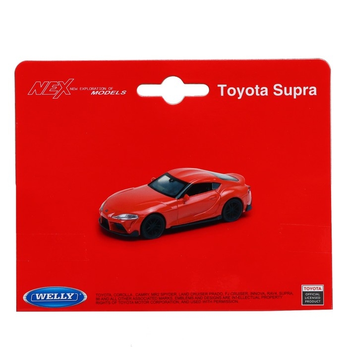 Модель машины &laquo;Toyota Supra V A90&raquo;, масштаб 1:38, МИКС