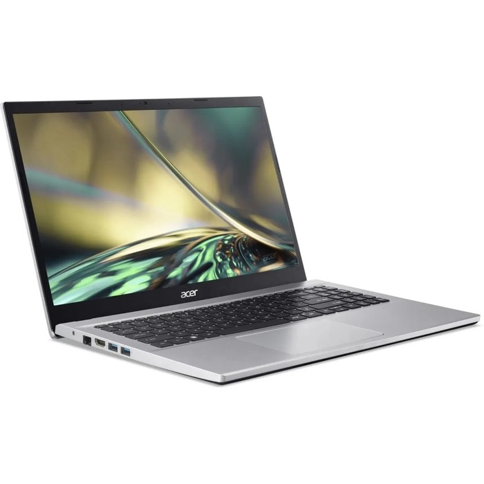 Ноутбук Acer Aspire 3 A315-59-39S9, 15.6 Ноутбук Acer Aspire 3 A315-59-39S9, 15.6", I3 1215U, 8 Гб, SSD 256 Гб, UHD,noOS,серебристый