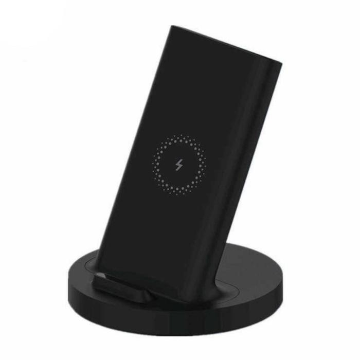 Беспроводное зарядное устройство Xiaomi Mi Wireless Charging Stand (GDS4145GL), 20Вт, черное Беспроводное зарядное устройство Xiaomi Mi Wireless Charging Stand (GDS4145GL), 20Вт, черное