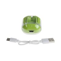 Наушники беспроводные Air31, TWS, вакуумные, BT 5.0, 45/230 мАч, прозрачные, зелёные Наушники беспроводные Air31, TWS, вакуумные, BT 5.0, 45/230 мАч, прозрачные, зелёные