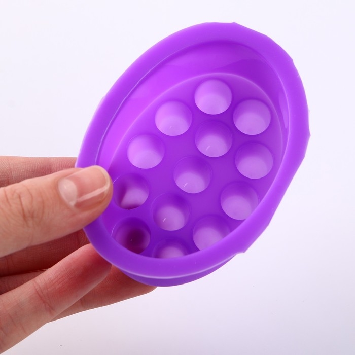 Форма для мыла силиконовая &laquo;Массажная&raquo;