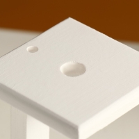 Кашпо деревянное 9×9×16 см с 1 колбой "Квадрат", белый Дарим Красиво Кашпо деревянное 9×9×16 см с 1 колбой "Квадрат", белый Дарим Красиво