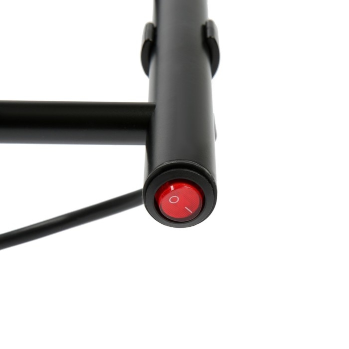 Полотенцесушитель электрический ZEIN PE-03, Полотенцесушитель электрический ZEIN PE-03, "Электра", 500х600 мм, 4 перекладины, черный