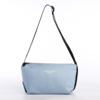 Сумка молодёжная на молнии, цвет голубой Сумка молодёжная на молнии, цвет голубой