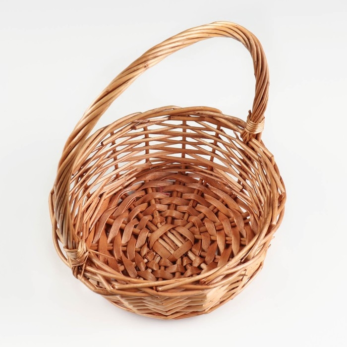 Набор плетеных корзин (ива), 39х14/40 см, 30х12/35 см, 25х10/30 см, 3 шт., светло-коричневый Набор плетеных корзин (ива), 39х14/40 см, 30х12/35 см, 25х10/30 см, 3 шт., светло-коричневый