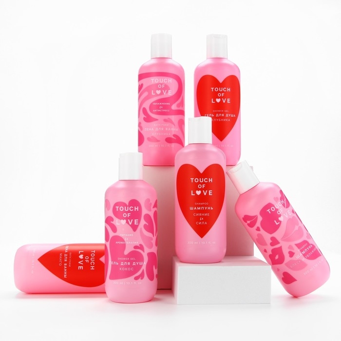 Шампунь для волос Just love, 300 мл, аромат свежести, ЧИСТОЕ СЧАСТЬЕ