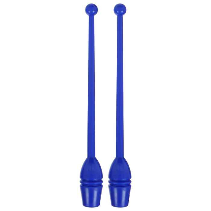 Булавы для художественной гимнастики вставляющиеся Grace Dance, 35 см, цвет синий