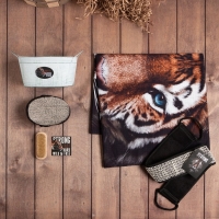 Набор подарочный Этель Strong, полотенце 70х146см и аксессуары Набор подарочный Этель Strong, полотенце 70х146см и аксессуары