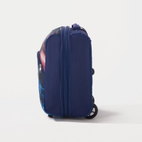 Чемодан малый 16" на молнии, цвет синий Чемодан малый 16" на молнии, цвет синий