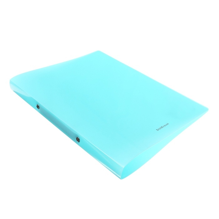 Папка на 2 кольцах А4, ErichKrause Matt Pastel, 24 мм, 600 мкм, пастель матовая, 4 вида, микс