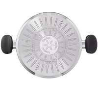 Кастрюля с крышкой Primary 24 см, 5,3 л, с мерной шкалой