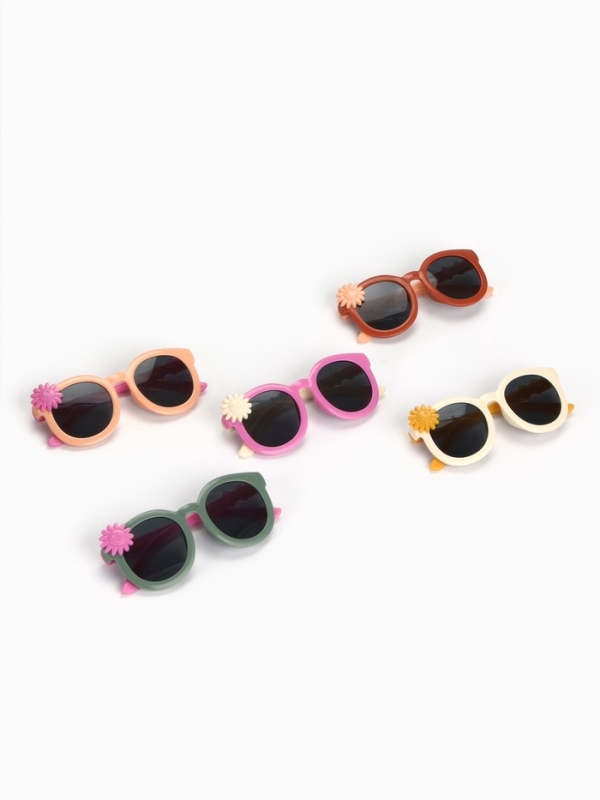 Очки солнцезащитные детские, uv 400, ширина 12.5 см, дужка 13 см, линза 4.3&times;4 см