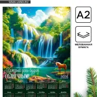 Календарь 2026 &laquo;Каждый день будет солнечным&raquo;, А2