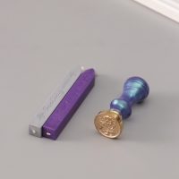 Сургучный набор "Планета" печать, ручка, сургуч 12,5х10х3,6 см