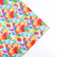 Бумага упаковочная двухсторонняя крафтовая &laquo;Яркие шары&raquo;, 70 х 100 см