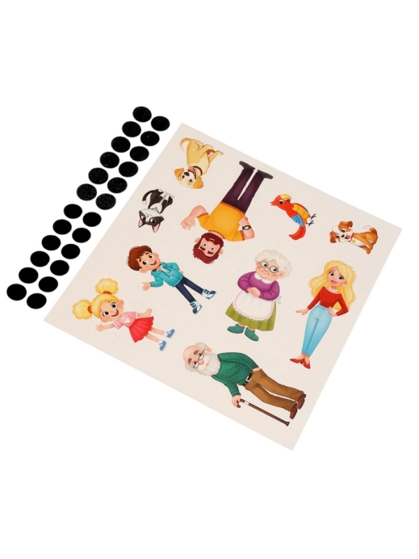 Книга с окошками "Мой дом", 70 окошек