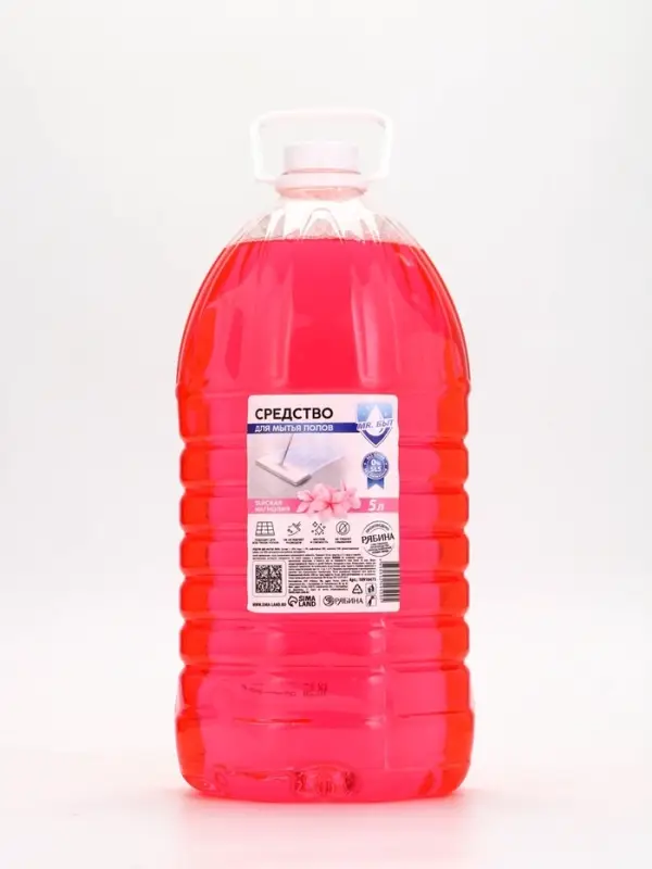 Средство для мытья пола, аромат тайская магнолия, 5 л, Mr.Быт