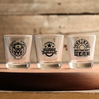 Подарочный набор &laquo;Ты лучший&raquo;: карты игральные, рюмки 3 шт