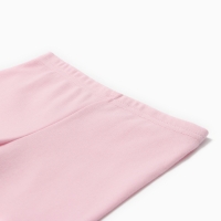 Комплект для девочки (футболка и велосипедки) MINAKU, цвет розовый, рост 122 см