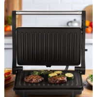 Электрогриль гриль электрический для дома КТ-4602 - 1000 Вт