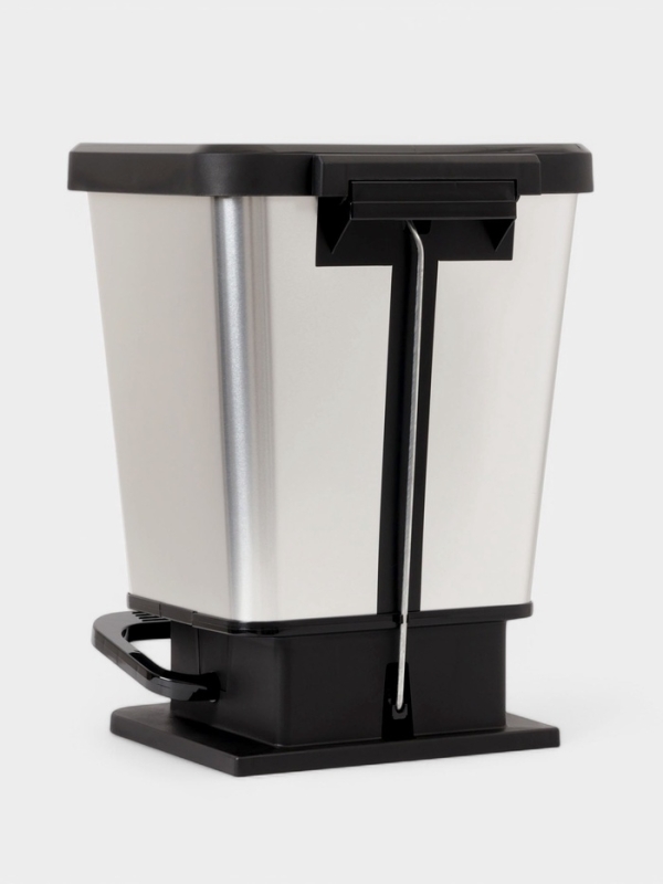 Контейнер для мусора с педалью "Металл" 20л