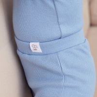 Брюки (клеш) для девочки MINAKU, цвет пыльно-голубой, рост 68-74 см Брюки (клеш) для девочки MINAKU, цвет пыльно-голубой, рост 68-74 см