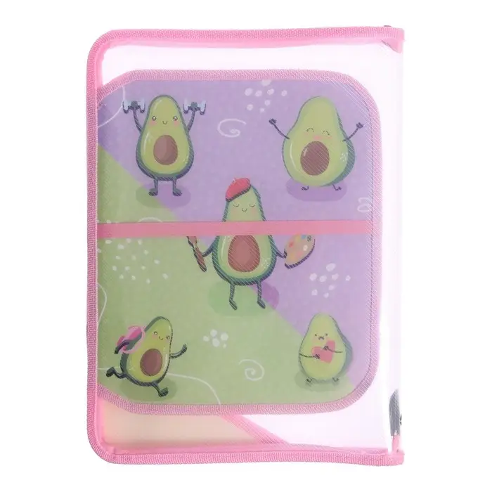 Папка для труда, А4, пластиковая, 23&times;32.5&times;2.5 см &laquo;Авокадо&raquo;