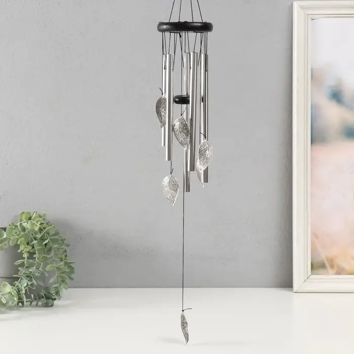 Музыка ветра &laquo;Листопад&raquo;, 5 трубок, 60&times;9&times;9 см