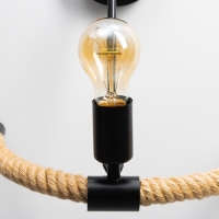 Бра "Аврора" Е27 40Вт черный 15х20х22см Бра "Аврора" Е27 40Вт черный 15х20х22см