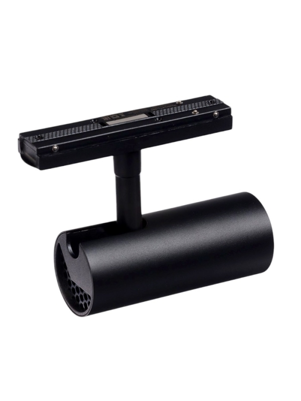 Трековый светильник, серия "Flat" FTL-007, 10Вт, 48В, 4000К, IP20, черный