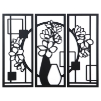 Картина панно "Букет" 25*59 см 3 шт Картина панно "Букет" 25*59 см 3 шт