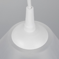 Подвес "Конус" 1х15Вт Е27 МОДЕЛЬ: BR 00266 белый/прозрачный 25х25х15см Подвес "Конус" 1х15Вт Е27 МОДЕЛЬ: BR 00266 белый/прозрачный 25х25х15см