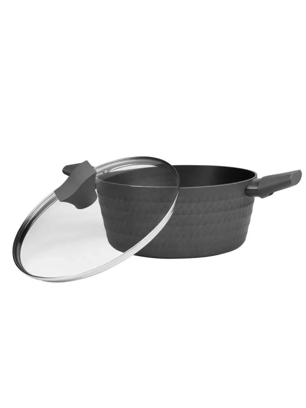 Кастрюля 2 литра Kontur-20C крышка индукция антипригарное