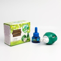 Комплект "Migan", от комаров, фумигатор и флакон, 30 мл Комплект "Migan", от комаров, фумигатор и флакон, 30 мл