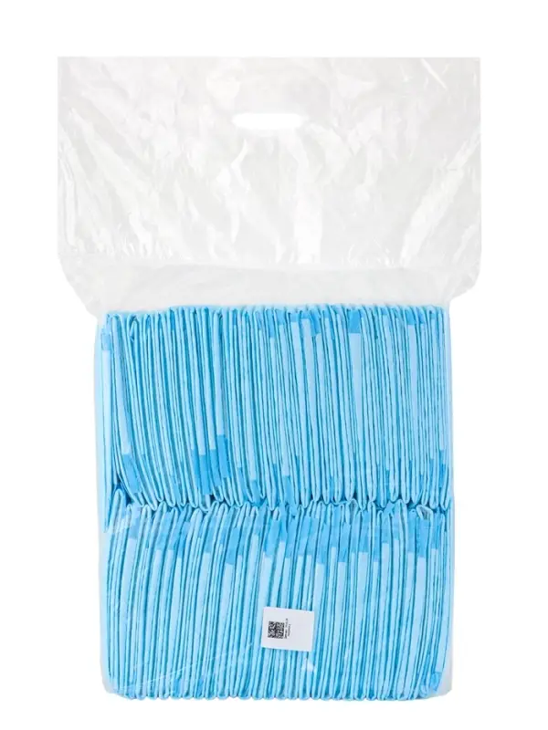 Пеленка медицинская впитывающая одноразовая, размер 60х60 (упаковка 60 штук)