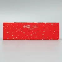 Коробка для макарун &laquo;С Новым годом!&raquo;, 18&times;5.5&times;5.5 см